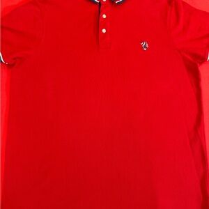 U.S. Polo Assn. Vibrant Red Polo Shirt size L